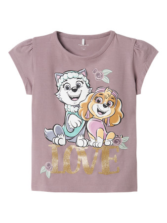 NAME IT Paw Patrol T-shirt Merida Purple Dove