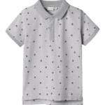 NAME IT Polo T-Shirt Volo Light Grey Melange