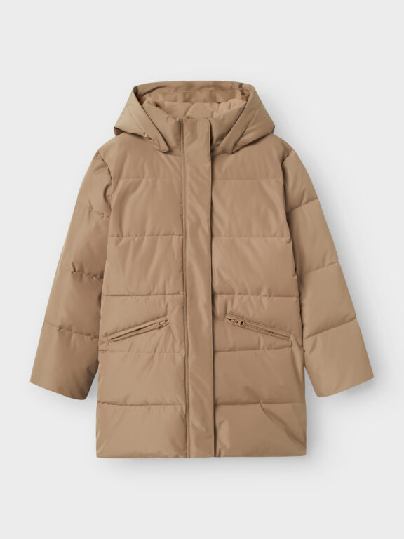 NAME IT Puffer Lang Jakke Medow03 Pure Cashmere NAME IT Puffer Lang Jakke Medow03 Pure Cashmere