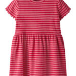 NAME IT Rib Kjole Vemma Rapture Rose Jalapeno