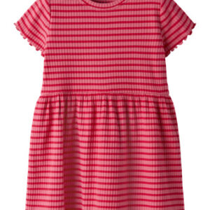 NAME IT Rib Kjole Vemma Rapture Rose Jalapeno
