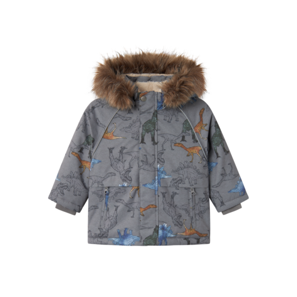 NAME IT SNOW05 Vinterjakke Dino Mockingbird NAME IT SNOW05 Vinterjakke Dino Mockingbird