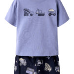 NAME IT Shorts og T-shirt Sæt Hector Infinity