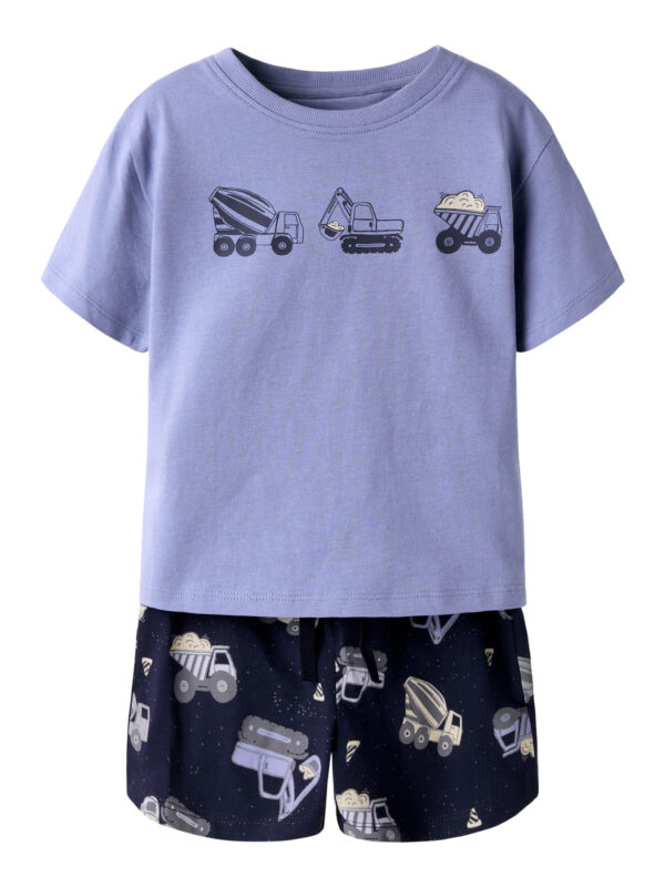 NAME IT Shorts og T-shirt Sæt Hector Infinity