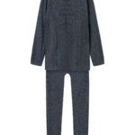 NAME IT Skiundertøj Silver Seamless Grey Melange