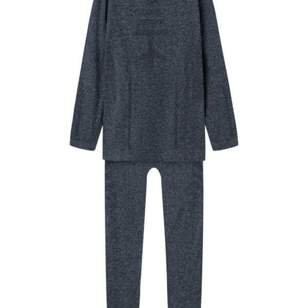 NAME IT Skiundertøj Silver Seamless Grey Melange