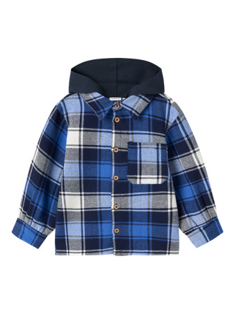 NAME IT Skjorte Jakke Pove Bluefin