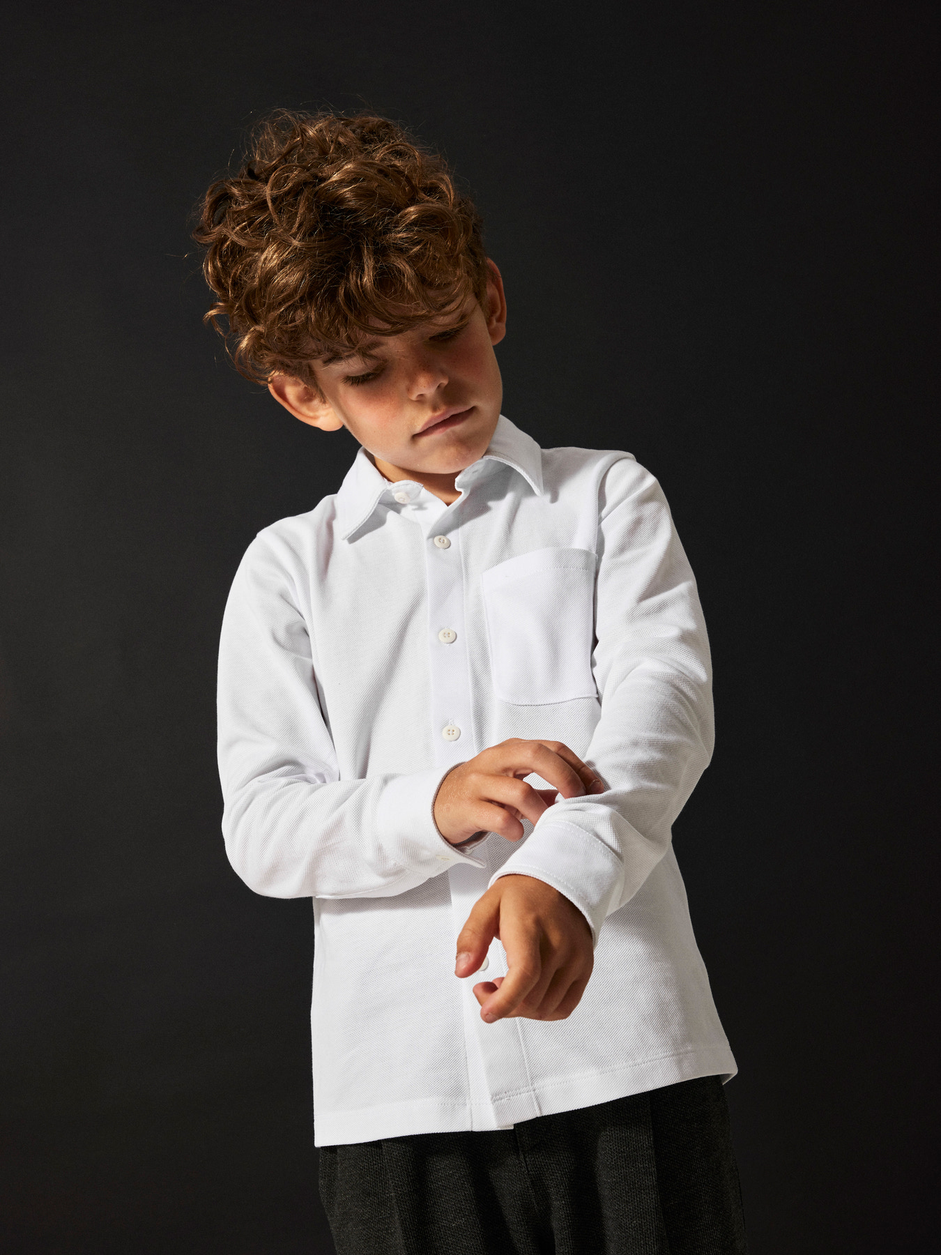 NAME IT Skjorte Ron Bright White