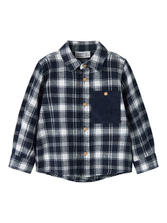 NAME IT Skjorte Santo Navy Blazer NAME IT Skjorte Santo Navy Blazer