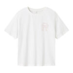 NAME IT Sløjfe T-shirt Katalin Bright White