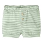 NAME IT Stribede Shorts Foas Basil