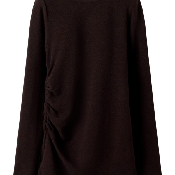 NAME IT Strik Bluse Kendra Hot Fudge