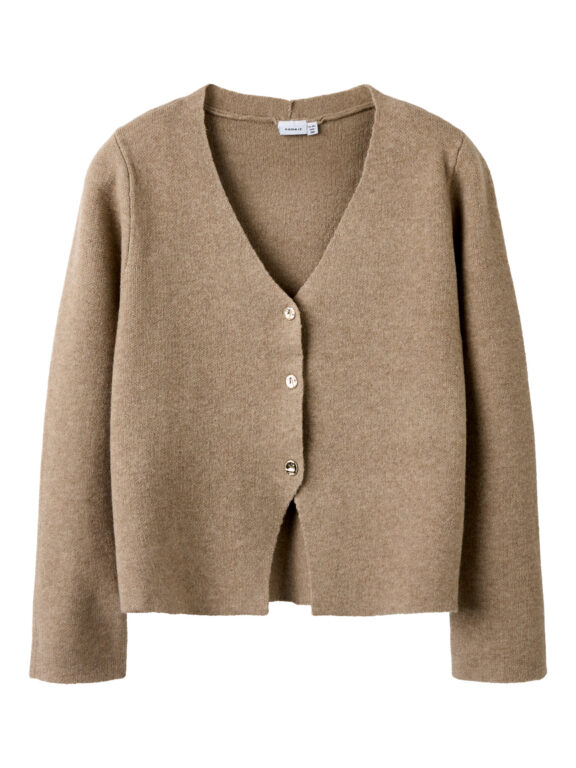 NAME IT Strik Cardigan Berta Mocha Meringue NAME IT Strik Cardigan Berta Mocha Meringue