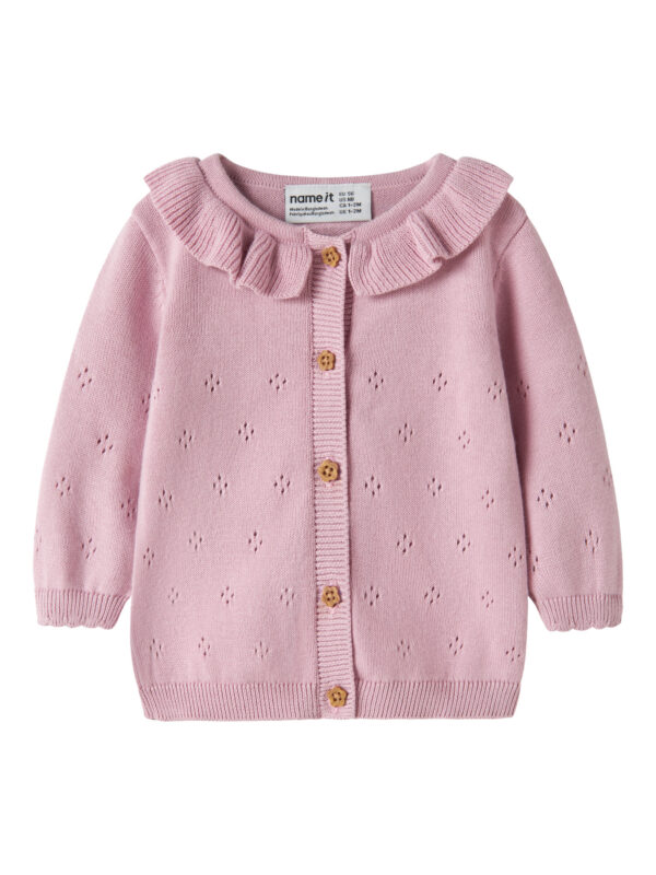 NAME IT Strik Cardigan Diame Fragrant Lilac