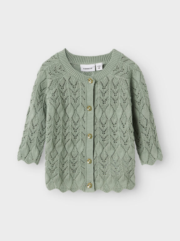 NAME IT Strik Cardigan Lilje Jadeite NAME IT Strik Cardigan Lilje Jadeite