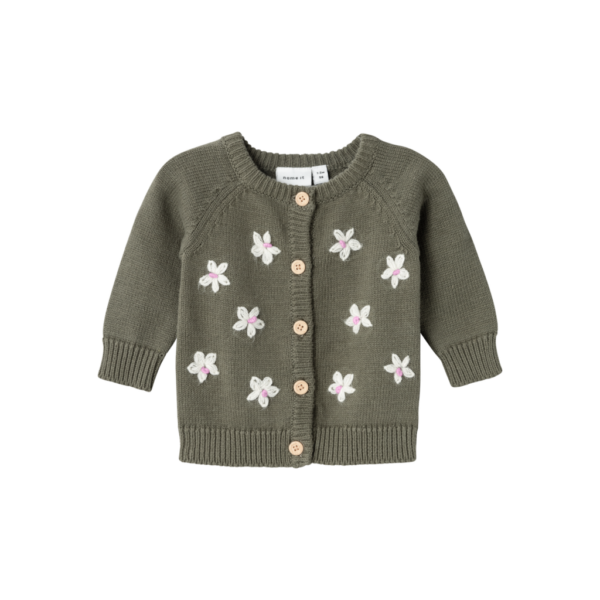 NAME IT Strik Cardigan Neflow Mulled Basil NAME IT Strik Cardigan Neflow Mulled Basil