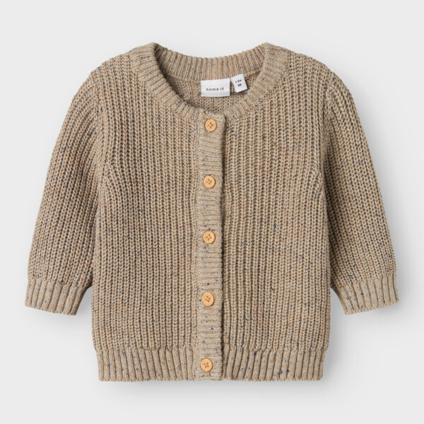 NAME IT Strik Cardigan Norman Island Fossil