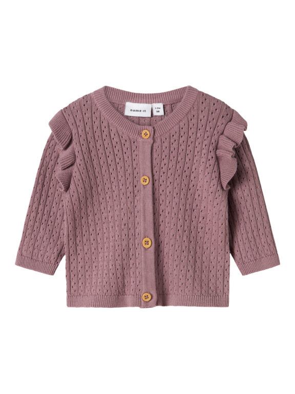 NAME IT Strik Cardigan Ominna Toadstool