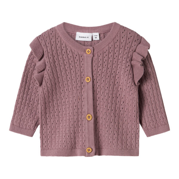 NAME IT Strik Cardigan Ominna Toadstool