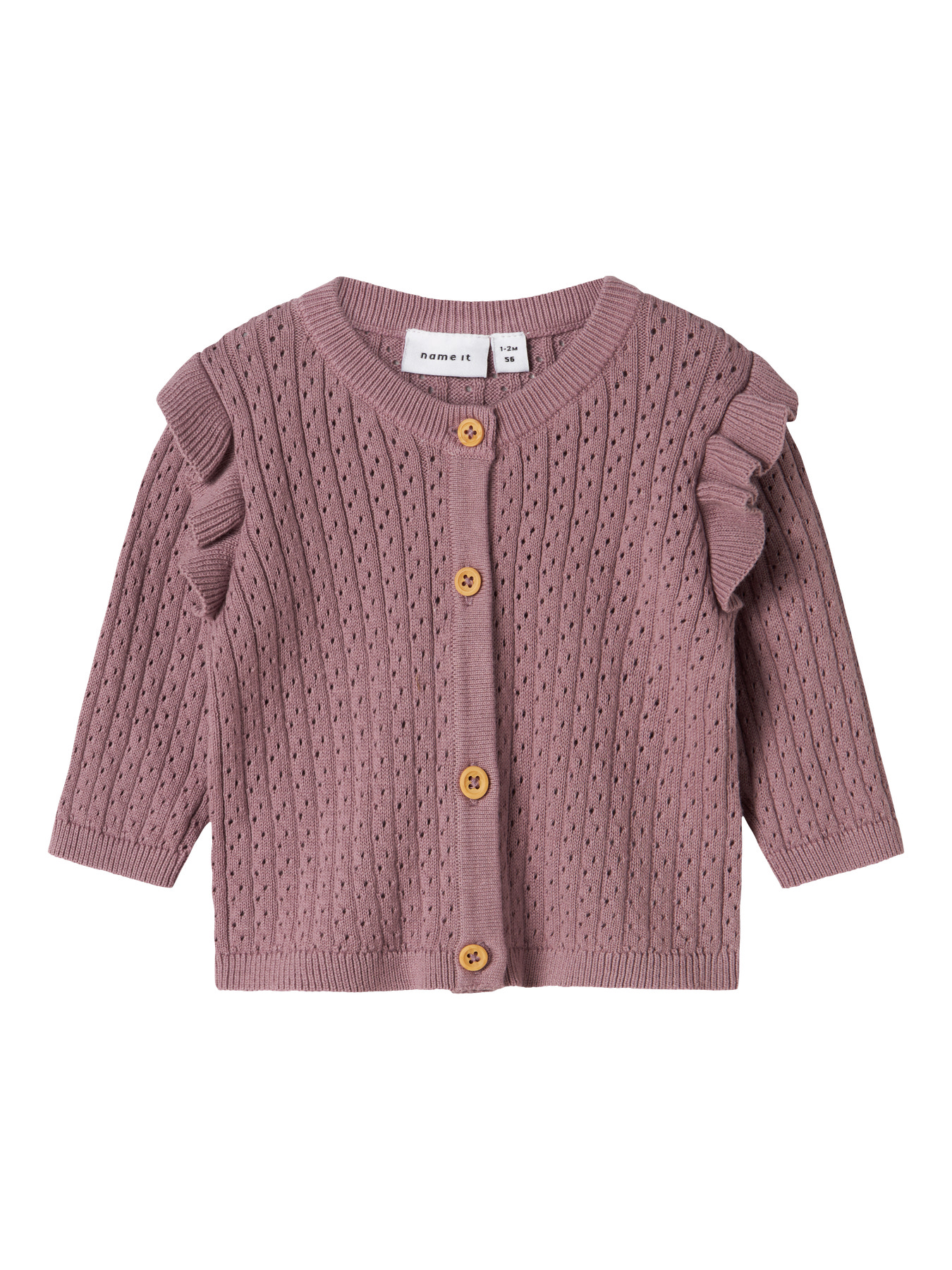 NAME IT Strik Cardigan Ominna Toadstool