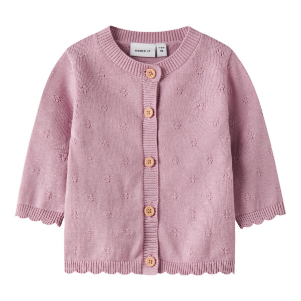 NAME IT Strik Cardigan Sully Keepsake Lilac