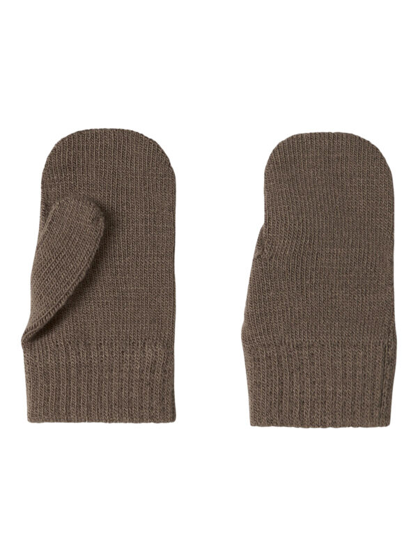 NAME IT Strik Handsker Magic Mittens Fossil NAME IT Strik Handsker Magic Mittens Fossil