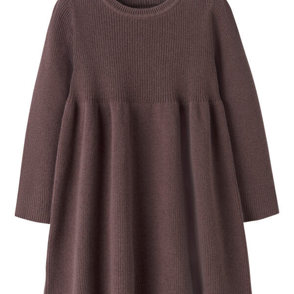 NAME IT Strik Kjole Olivine Peppercorn NAME IT Strik Kjole Olivine Peppercorn