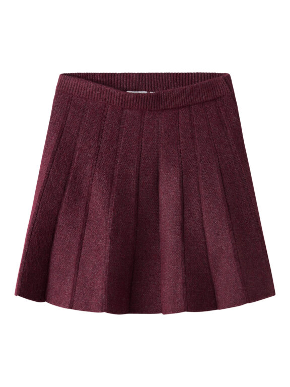 NAME IT Strik Nederdele Sonia Burgundy