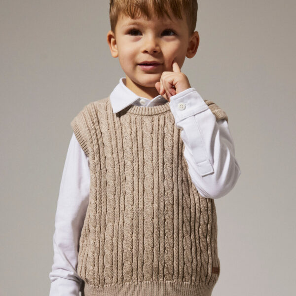 NAME IT Strik Vest Roman Island Fossil