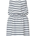 NAME IT Strop Kjole Vigga Bright White Stripe