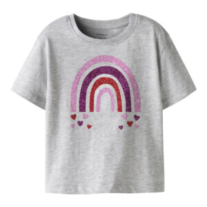 NAME IT T-Shirt Belina Light Grey Melange