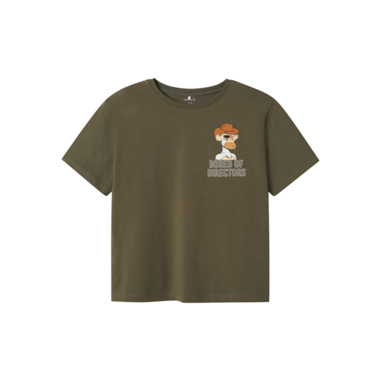 NAME IT T-Shirt Dyn Dusty Olive