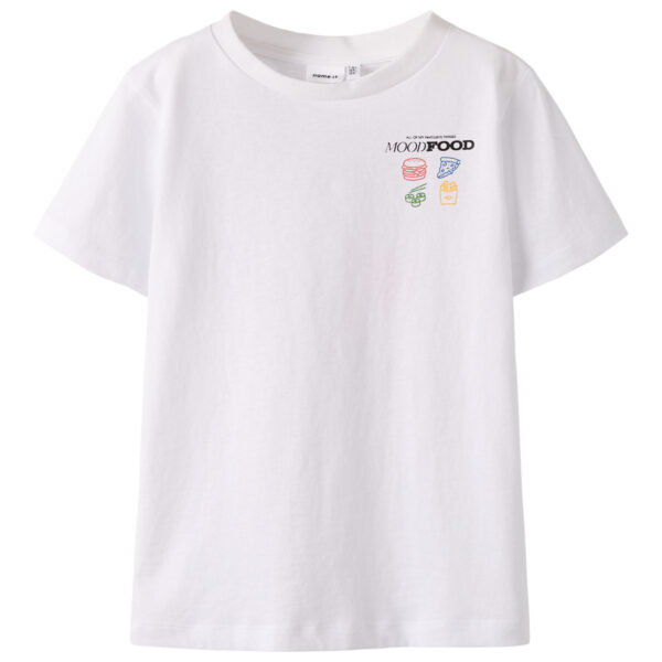 NAME IT T-Shirt Lauken Bright White