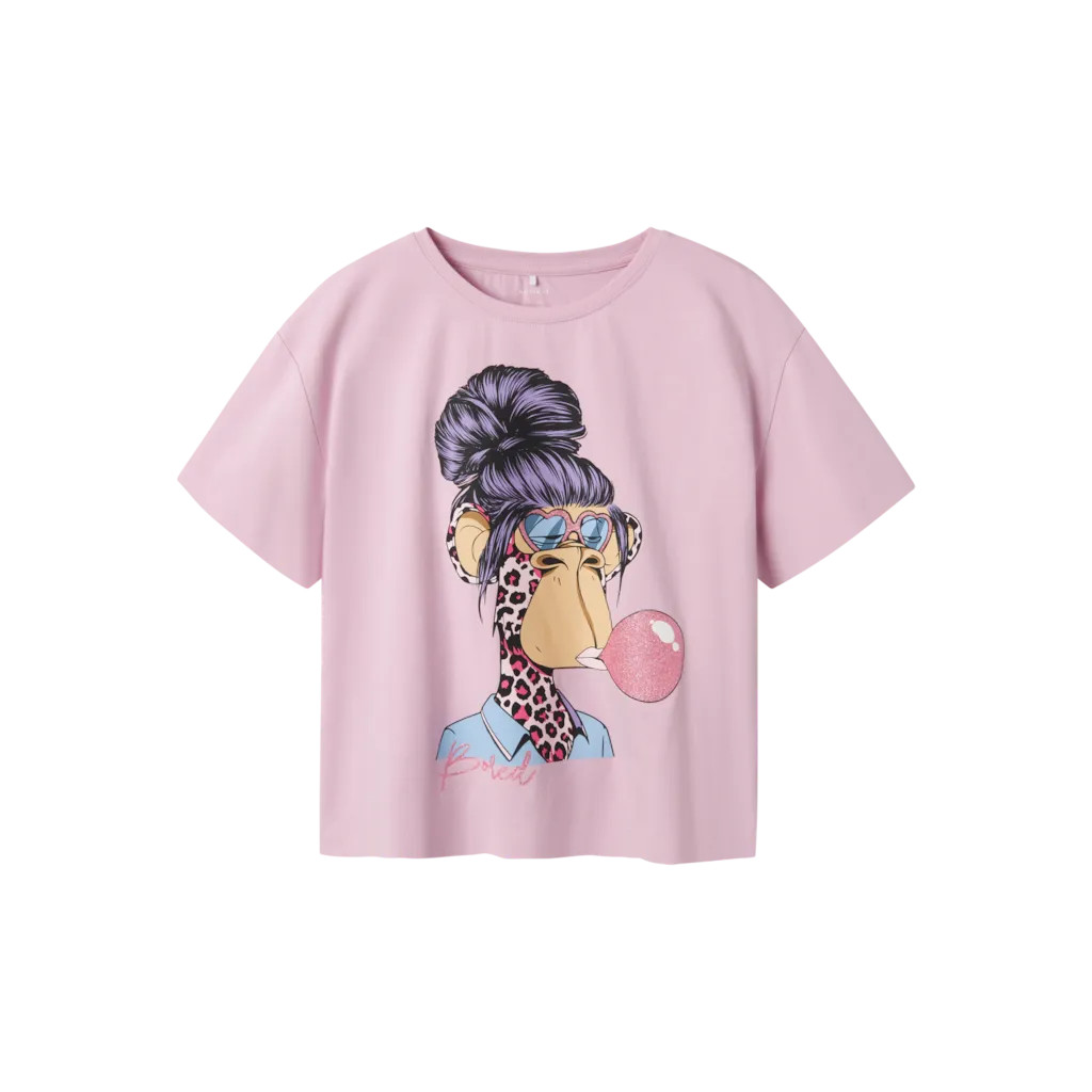 NAME IT T-Shirt Nysa Corsage