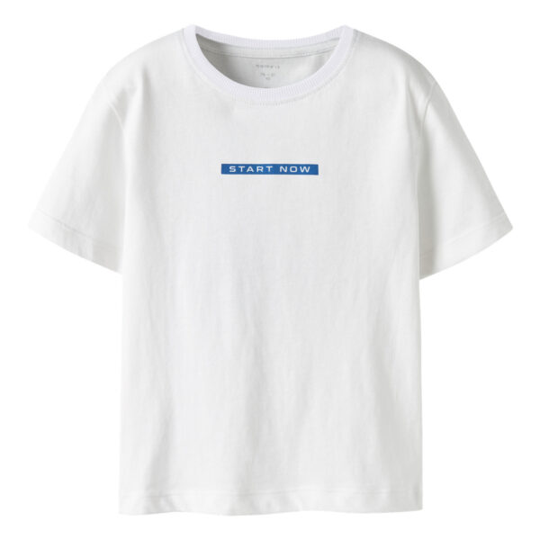 NAME IT T-shirt Benna Bright White