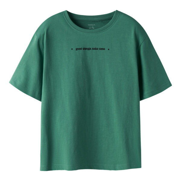 NAME IT T-shirt Benno Bottle Green