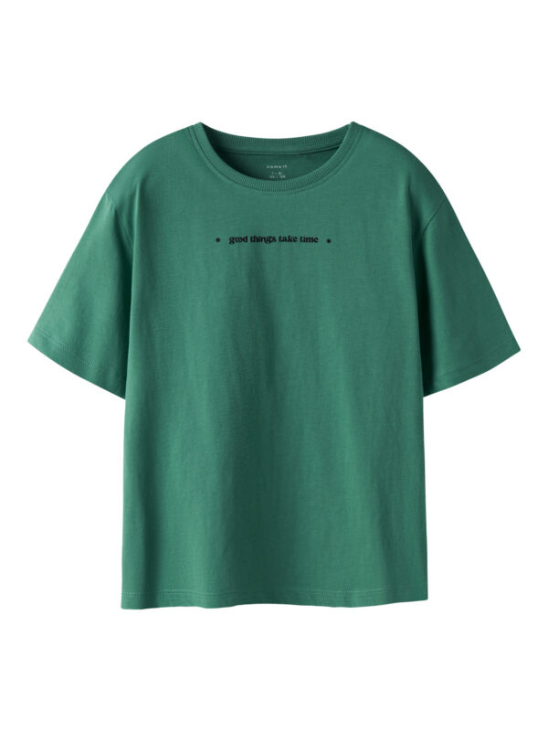NAME IT T-shirt Benno Bottle Green