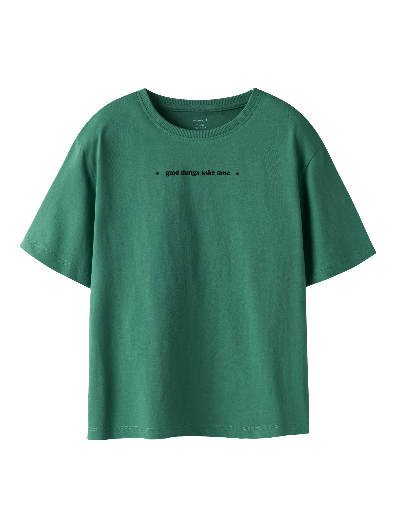NAME IT T-shirt Benno Bottle Green