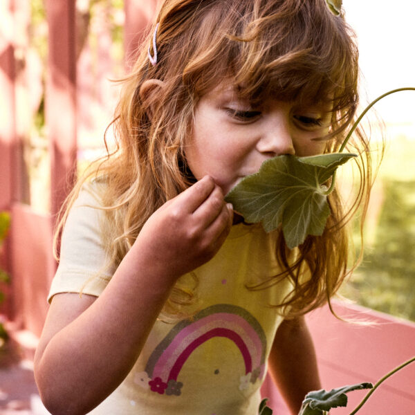 NAME IT T-shirt Dottas Pear Sorbet