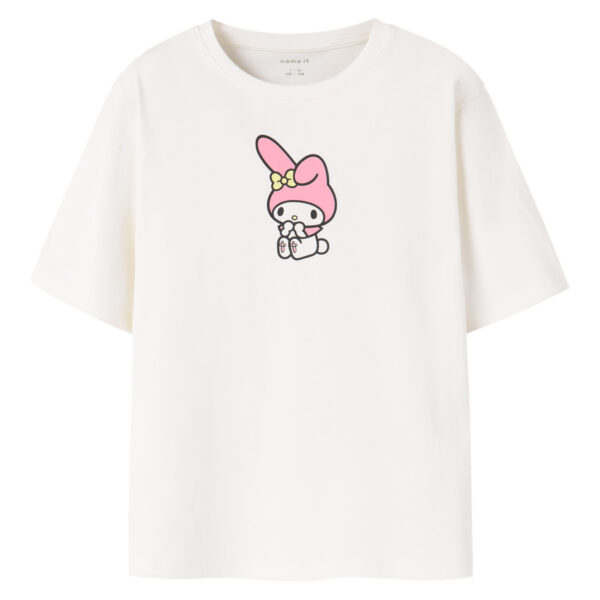 NAME IT T-shirt Dydis Hellok Cloud Dancer