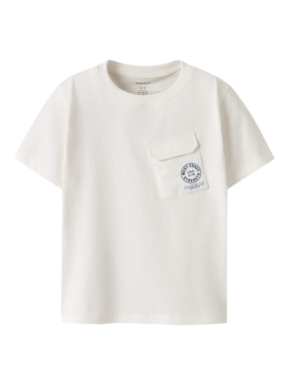 NAME IT T-shirt Felixa Cloud Dancer NAME IT T-shirt Felixa Cloud Dancer