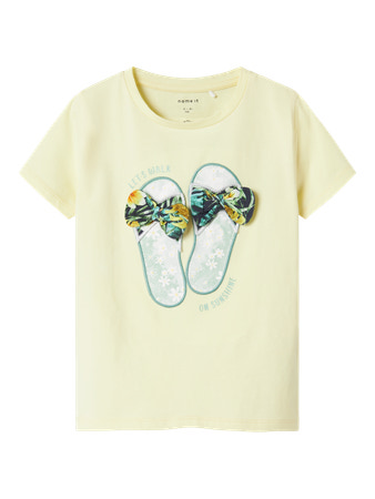 NAME IT T-shirt Ffiwi Pastel Yellow