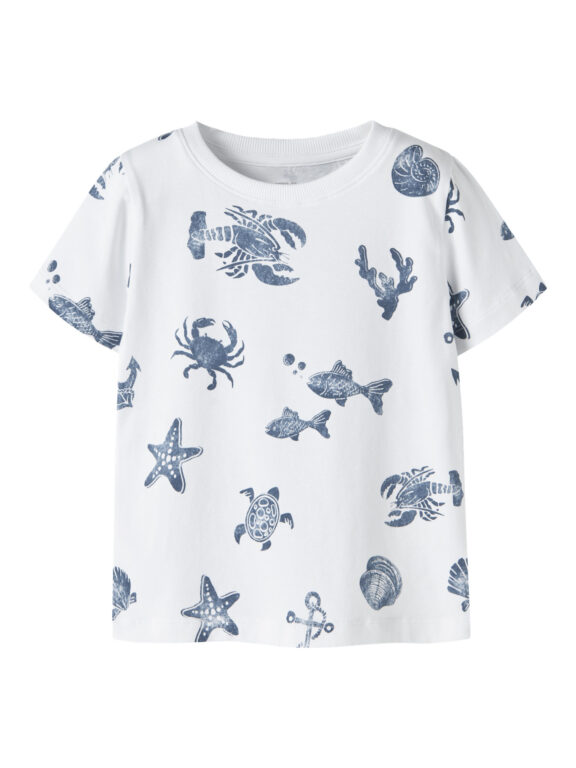 NAME IT T-shirt Fille Bright White NAME IT T-shirt Fille Bright White