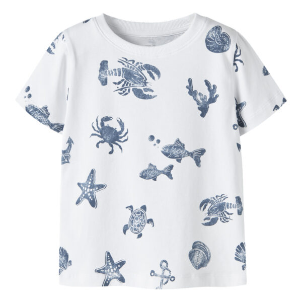 NAME IT T-shirt Fille Bright White NAME IT T-shirt Fille Bright White