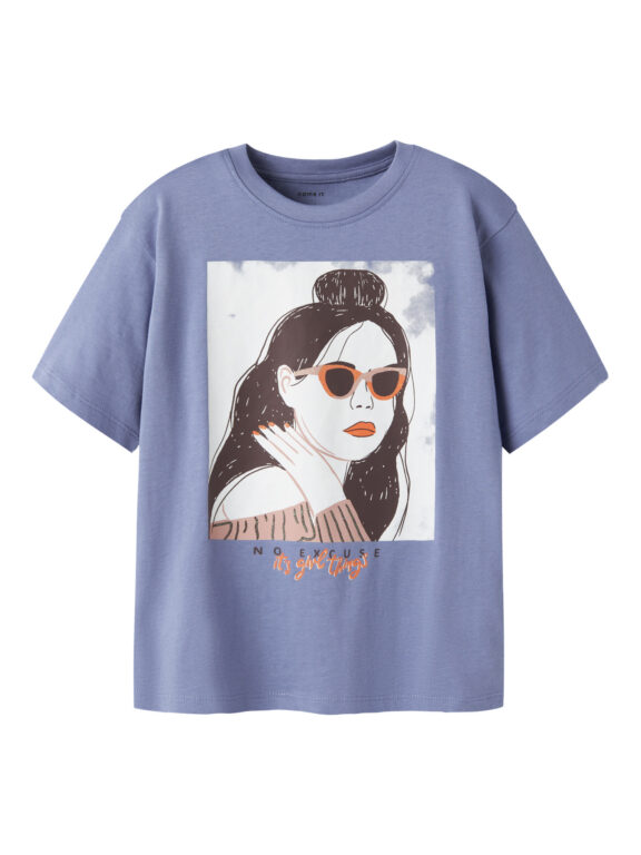 NAME IT T-shirt Fobia Blue Ice