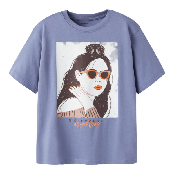 NAME IT T-shirt Fobia Blue Ice