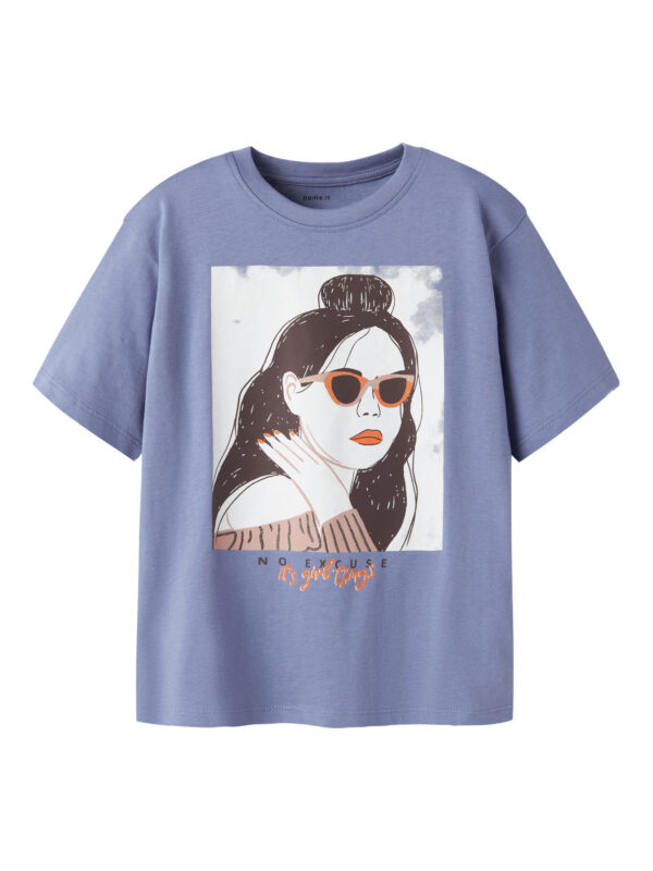 NAME IT T-shirt Fobia Blue Ice