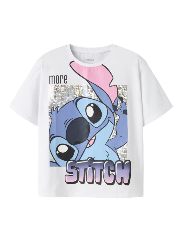 NAME IT T-shirt Fora Stitch Bright White NAME IT T-shirt Fora Stitch Bright White