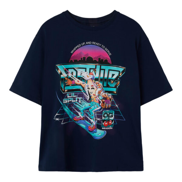 NAME IT T-shirt Fortnite Javali Box Navy Blazer