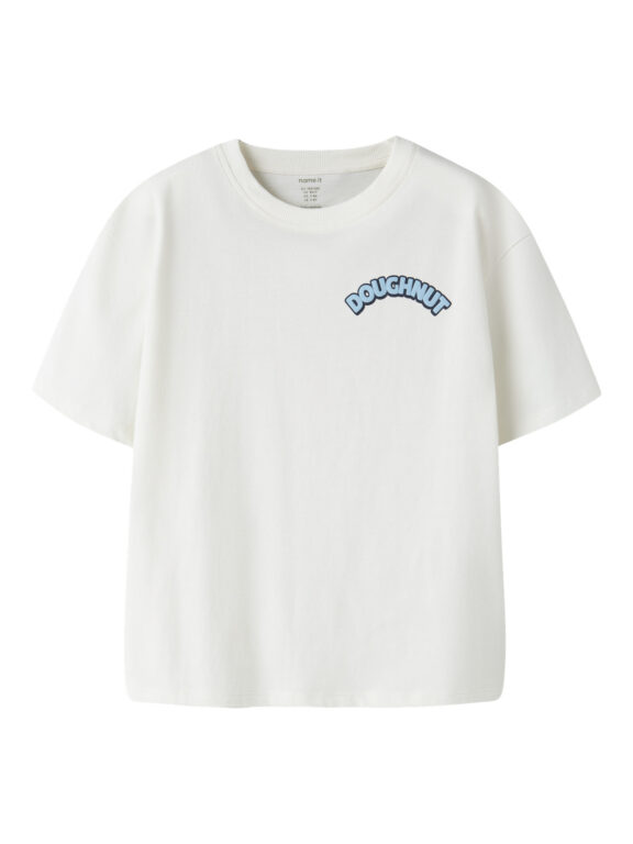 NAME IT T-shirt Foxe Cloud Dancer NAME IT T-shirt Foxe Cloud Dancer
